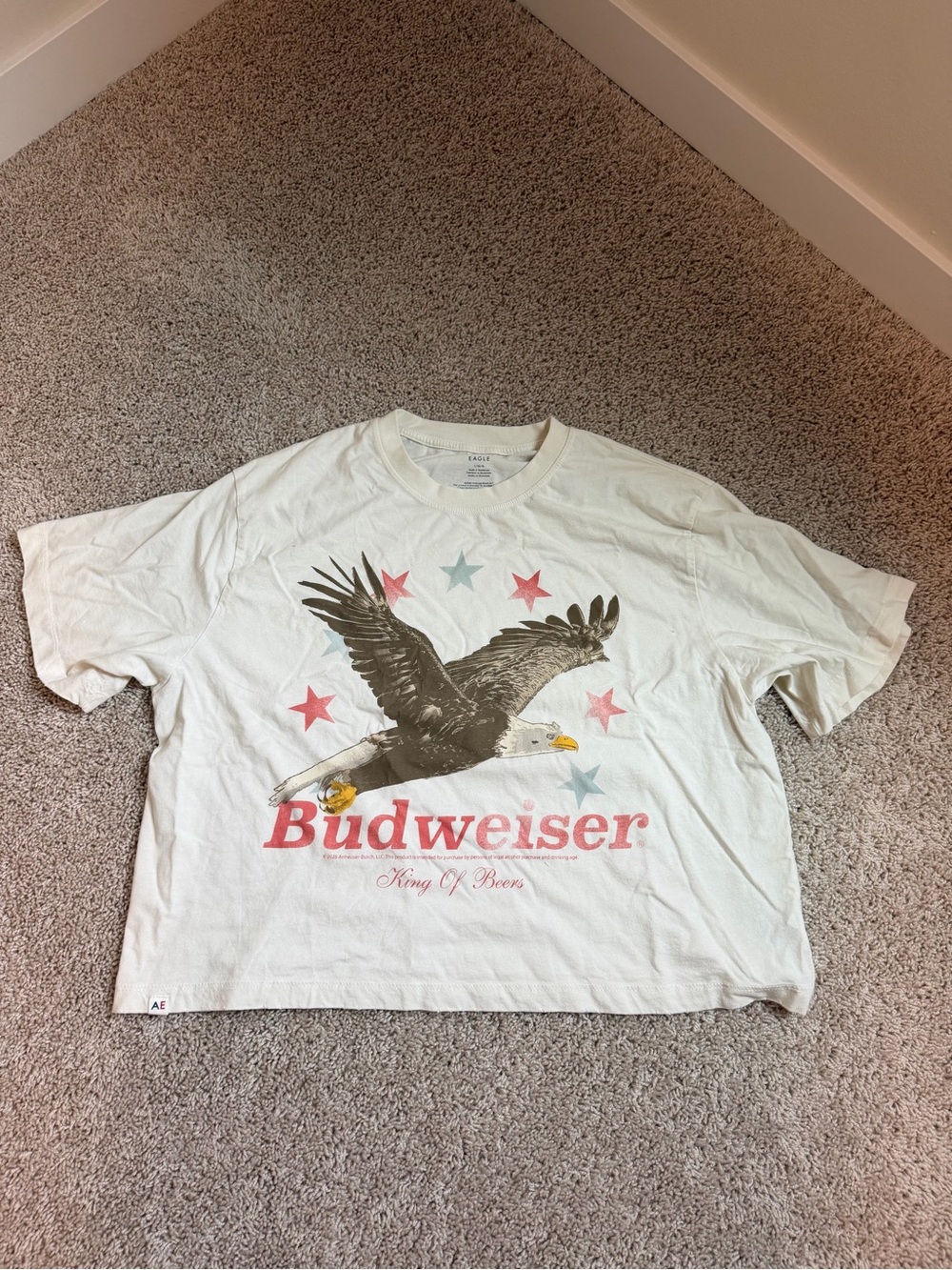 Budweiser women’s Graphic American Eagle T-Shirt
